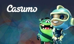 Casumo  –  200%  opptil  500  kr  +  200  free  spins